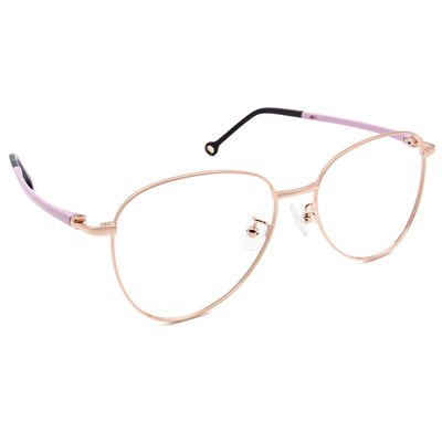 K-DESIGN KREATE 法式浪漫雷朋美型框眼鏡🎨 金/丁香紫