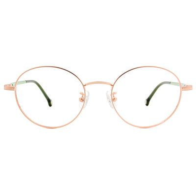 K-DESIGN KREATE l 廣告款眼鏡 l 質感撞色圓框眼鏡🎨 金果綠