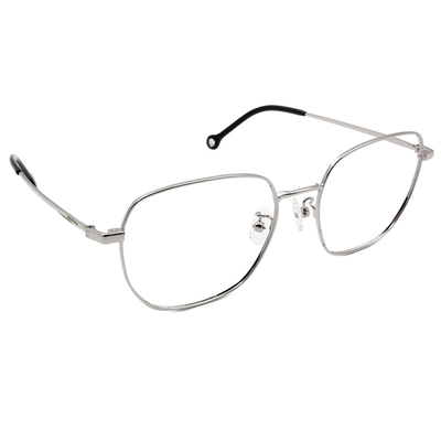 K-DESIGN KREATE 波紋跳色質感方框眼鏡🎨 銀/草綠