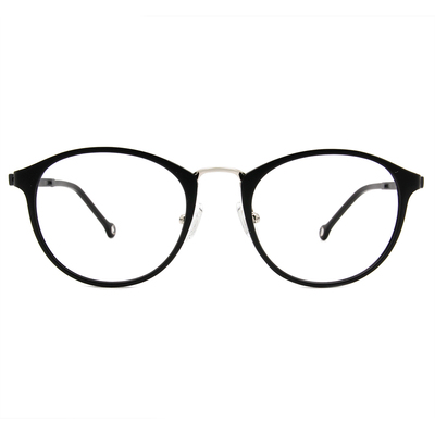 K-DESIGN KREATE 俏皮風眼鏡格微貓眼框眼鏡🎨 時尚黑