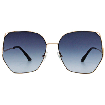 HORIEN 潮流時尚貓眼框太陽眼鏡 氣質藍