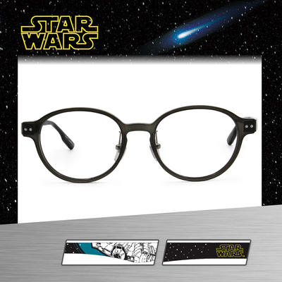 Star Wars：Falcon千年鷹號 波士頓框眼鏡︱透黑