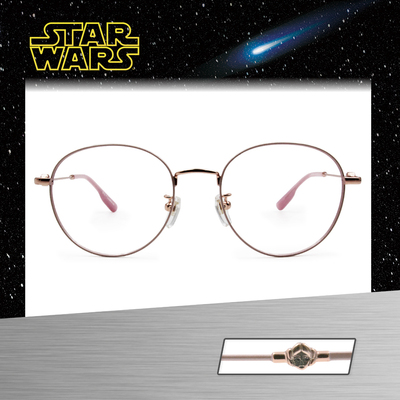 Star Wars：莉亞公主 圓框眼鏡︱粉紅