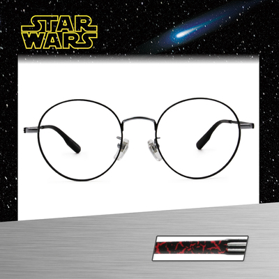 Star Wars：Kylo Ren凱羅·忍 圓框眼鏡︱亮銀