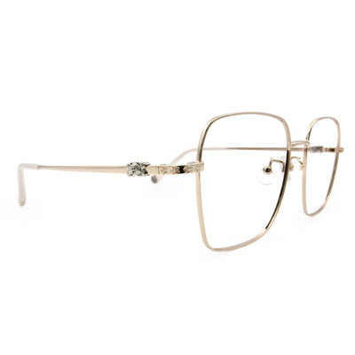 LINE FRIENDS★熊大款｜花花世界 方框眼鏡｜象牙白