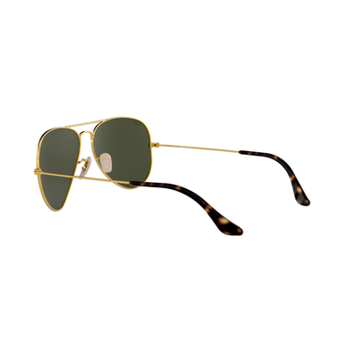 Ray Ban l 湯姆克魯斯同款-飛官框太陽眼鏡 經典綠/金