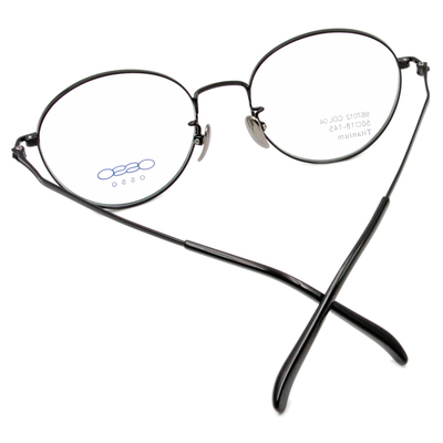 OSSO | 沉穩大方波士頓框眼鏡 夢幻黑