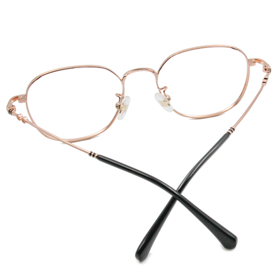 哈利波特 | 眼鏡造型款方框眼鏡 玫瑰金