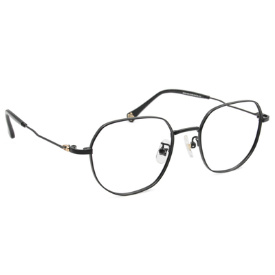 哈利波特 | 魔法金探子多邊方框眼鏡 霧面黑