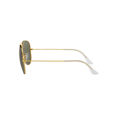 Ray Ban l 湯姆克魯斯同款-飛官框太陽眼鏡 偏光墨綠/金(62mm)