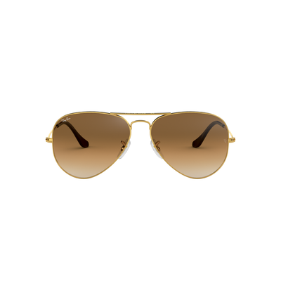 Ray Ban l 湯姆克魯斯同款-飛官框太陽眼鏡 金棕橙(58mm)