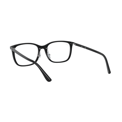 Ray Ban l 簡約時尚方框眼鏡 韓潮黑
