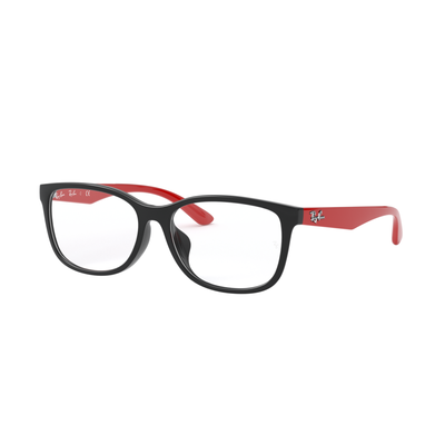 Ray Ban l 無畏自信方框眼鏡 黑/紅