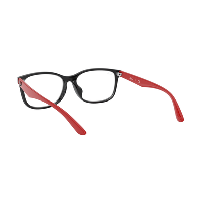 Ray Ban l 無畏自信方框眼鏡 黑/紅