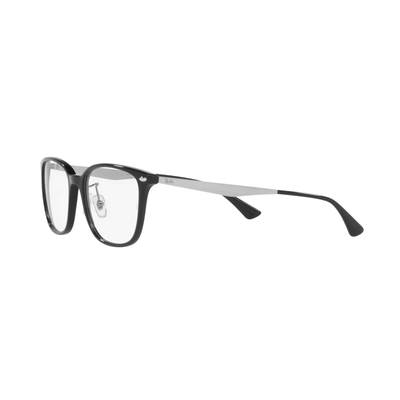 Ray Ban l 低奢細邊方框眼鏡 經典黑