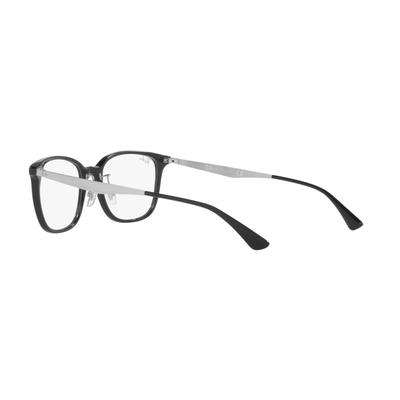 Ray Ban l 低奢細邊方框眼鏡 經典黑