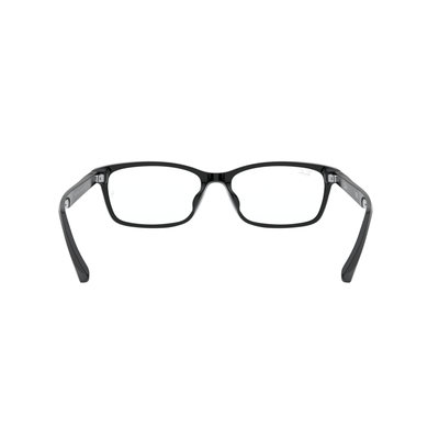 Ray Ban l 博學沉穩長方寬眼鏡 經典黑