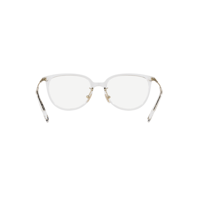 COACH l 經典細邊圓框眼鏡 純淨透明