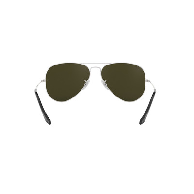 Ray Ban l 率性水銀鏡面飛官框太陽眼鏡 墨綠/銀