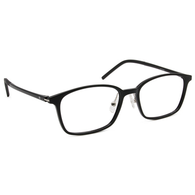 極．纖細輕款｜經典細邊方框眼鏡 鋼琴黑