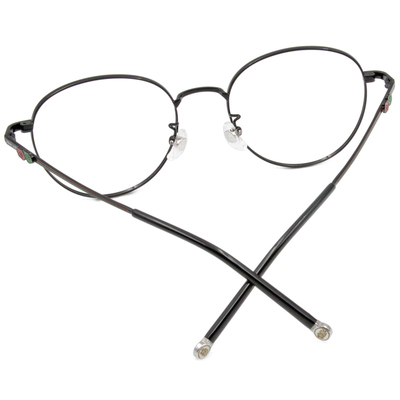 SOU・SOU l 微笑清新 圓框眼鏡❀黑/聖誕樹