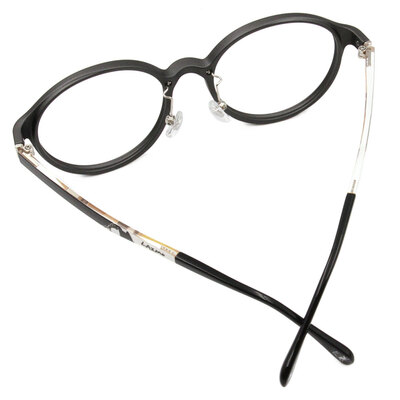 ❰台灣設計師聯名❱_LAIMO系列｜早安來貘 圓框眼鏡｜玄鐵灰