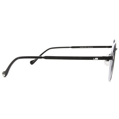 ❰台灣設計師聯名❱_LAIMO系列｜滿版來貘 多邊框眼鏡｜質感黑白