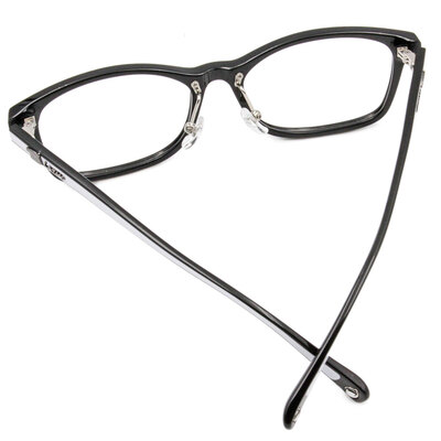 ❰台灣設計師聯名❱_LAIMO系列｜詼諧來貘 長方框眼鏡｜霧黑白