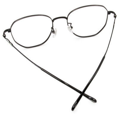 ❰台灣設計師聯名❱_包大山系列｜心之所向 多邊框眼鏡 ｜星夜黑