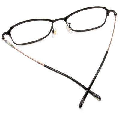 ❰台灣設計師聯名❱_包大山系列｜寫下生活 長方框眼鏡 ｜霧黑金