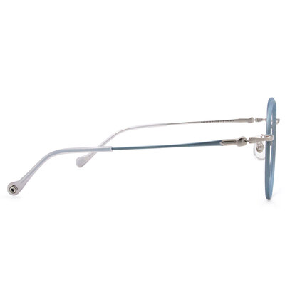 ❰台灣設計師聯名❱_包大山系列｜勇往直前 圓框眼鏡 ｜寶寶藍