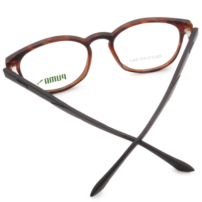 PUMA l 耀動感圓框眼鏡 玳瑁棕