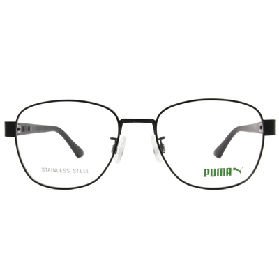 PUMA l 經典商業美學方框眼鏡 智慧黑