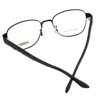 PUMA l 經典商業美學方框眼鏡 智慧黑