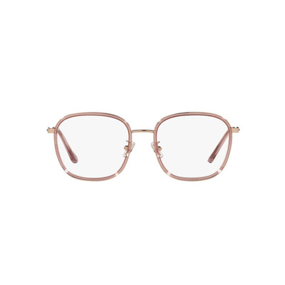 COACH l 摩登時尚方框眼鏡 玫瑰金/粉