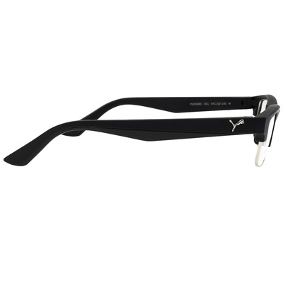 PUMA l 文質彬彬眉框眼鏡 知性黑