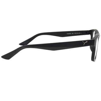 PUMA l 神士品格長方寬眼鏡 騎士黑