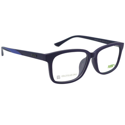 PUMA l 創意拚色方寬眼鏡 陰影藍