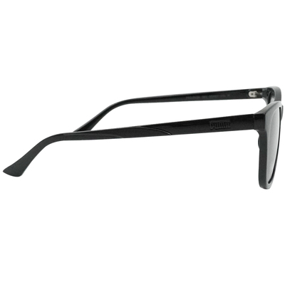 PUMA l 靜謐款方框太陽眼鏡 純淨黑