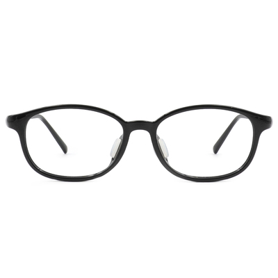 極‧舒適3.0系列 l  低調小細圓框眼鏡  l 極緻黑