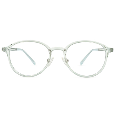 極‧舒適3.0系列 l  寶藏小圓框眼鏡  l 清新綠