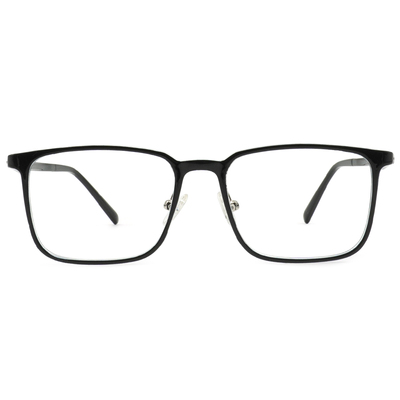 極‧舒適3.0系列 l  微波粼粼方框眼鏡 時代黑