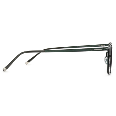 極‧舒適3.0系列 l 內斂自律長方框眼鏡 | 沉穩綠