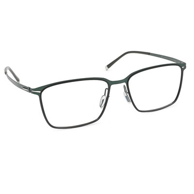 極‧舒適3.0系列 l 內斂自律長方框眼鏡 | 沉穩綠