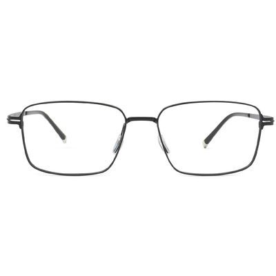 極‧舒適3.0系列 l 基礎極細方框眼鏡 | 百搭黑