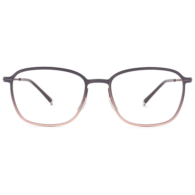 極‧舒適3.0系列 l 博學多聞多邊框眼鏡 | 漸層咖