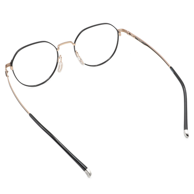 極‧舒適3.0系列 l 日系文藝多邊圓框眼鏡 | 博學黑