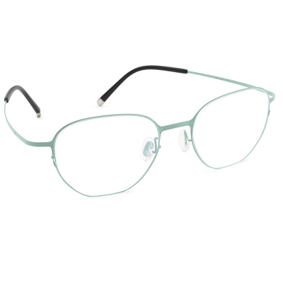 極‧舒適3.0系列 l 極彈大膽多邊圓框眼鏡 | 薄荷綠