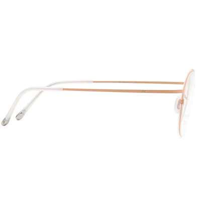 極‧舒適3.0系列 l 極彈馬卡龍色圓框眼鏡 | 杏桃橙