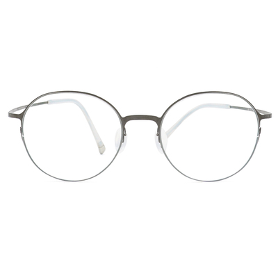 極‧舒適3.0系列 l 極彈馬卡龍色圓框眼鏡 | 黑白配